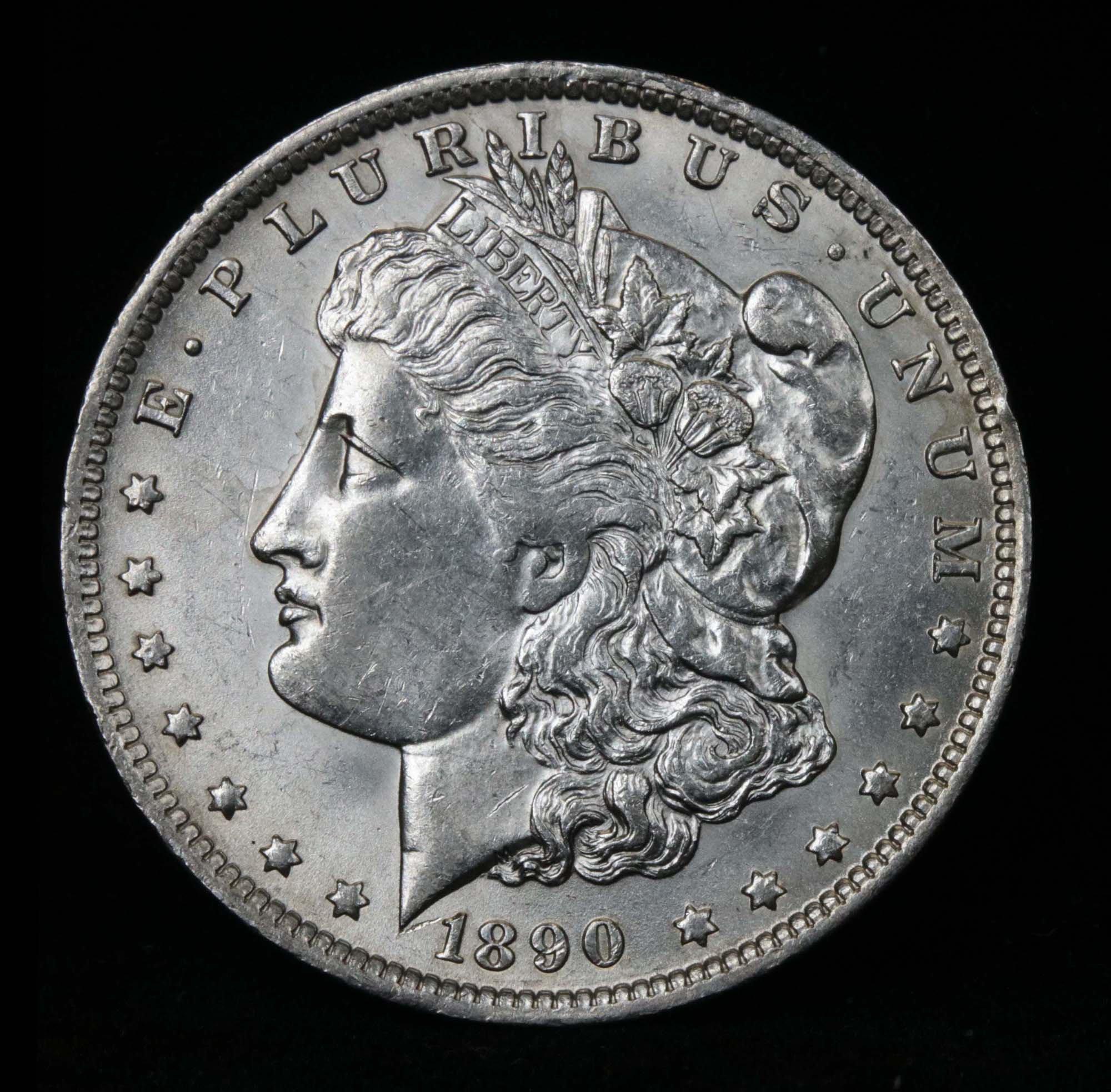 1890-o Morgan Dollar $1 Grades Choice Unc (fc)