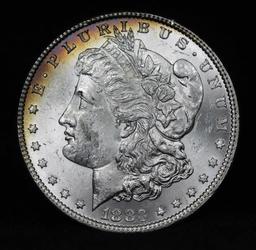 1883-p Morgan Dollar $1 Grades Select Unc