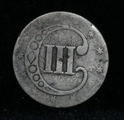 1862 3 Cent Silver 3cs Grades vg+