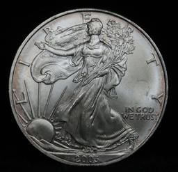 2003 Silver Eagle Dollar $1 Grades GEM++ Unc