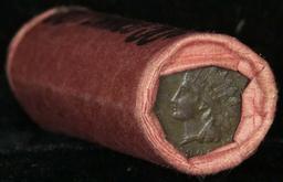 Indian Cent Roll, 1896 on one end and a vf++ reverse on the other Grades Above Average circ (fc)
