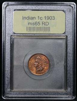 ***Auction Highlight*** 1903 Indian Cent 1c Graded GEM Unc RD by USCG (fc)