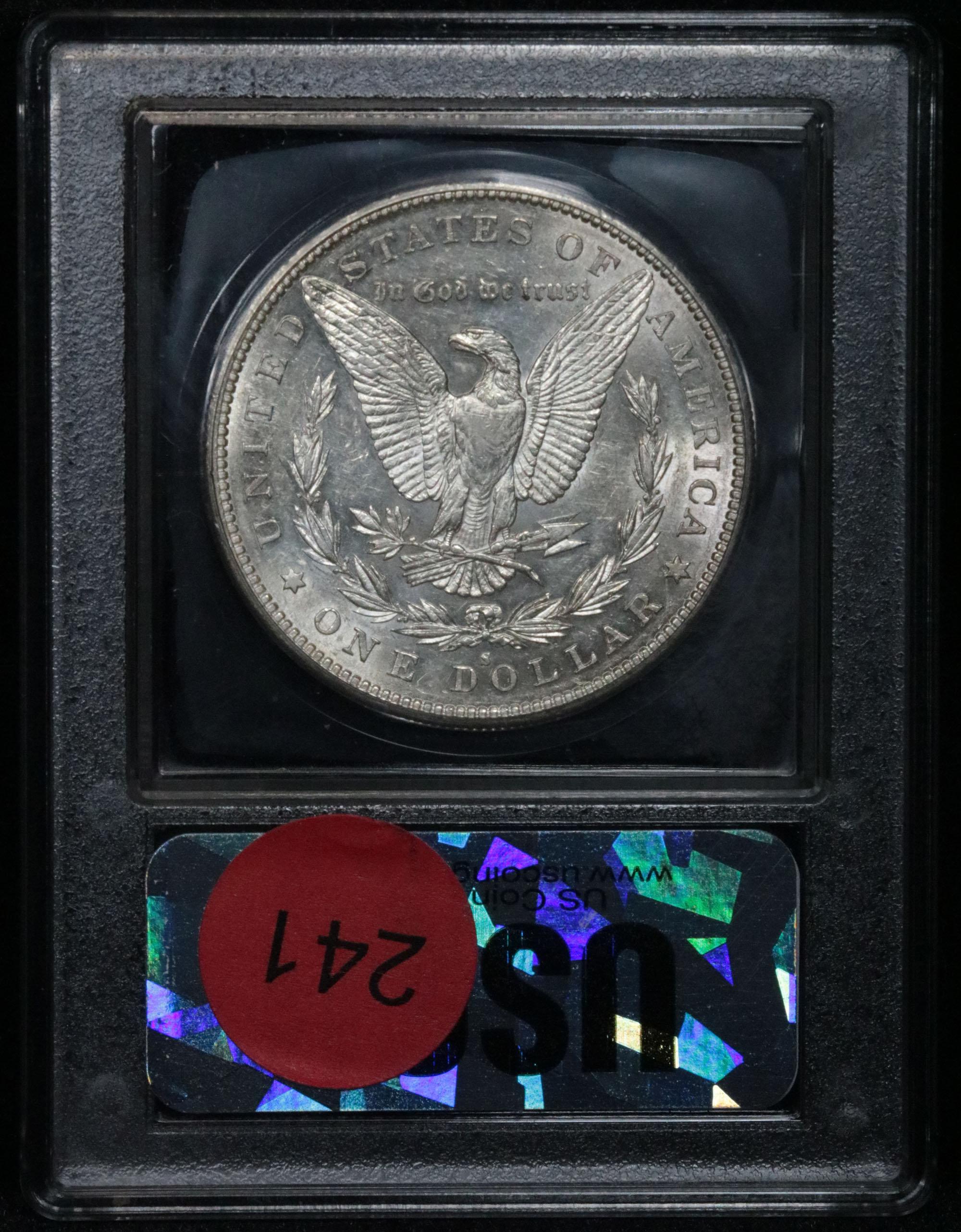 ***Auction Highlight*** 1884-s Morgan Dollar $1 Graded Select Unc PL by USCG (fc)