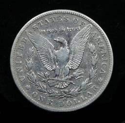 ***Auction Highlight*** 1889-cc Morgan Dollar $1 Graded vf+ by USCG (fc)