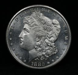 ***Auction Highlight*** 1880-s Morgan Dollar $1 Graded GEM++ PL by USCG (fc)