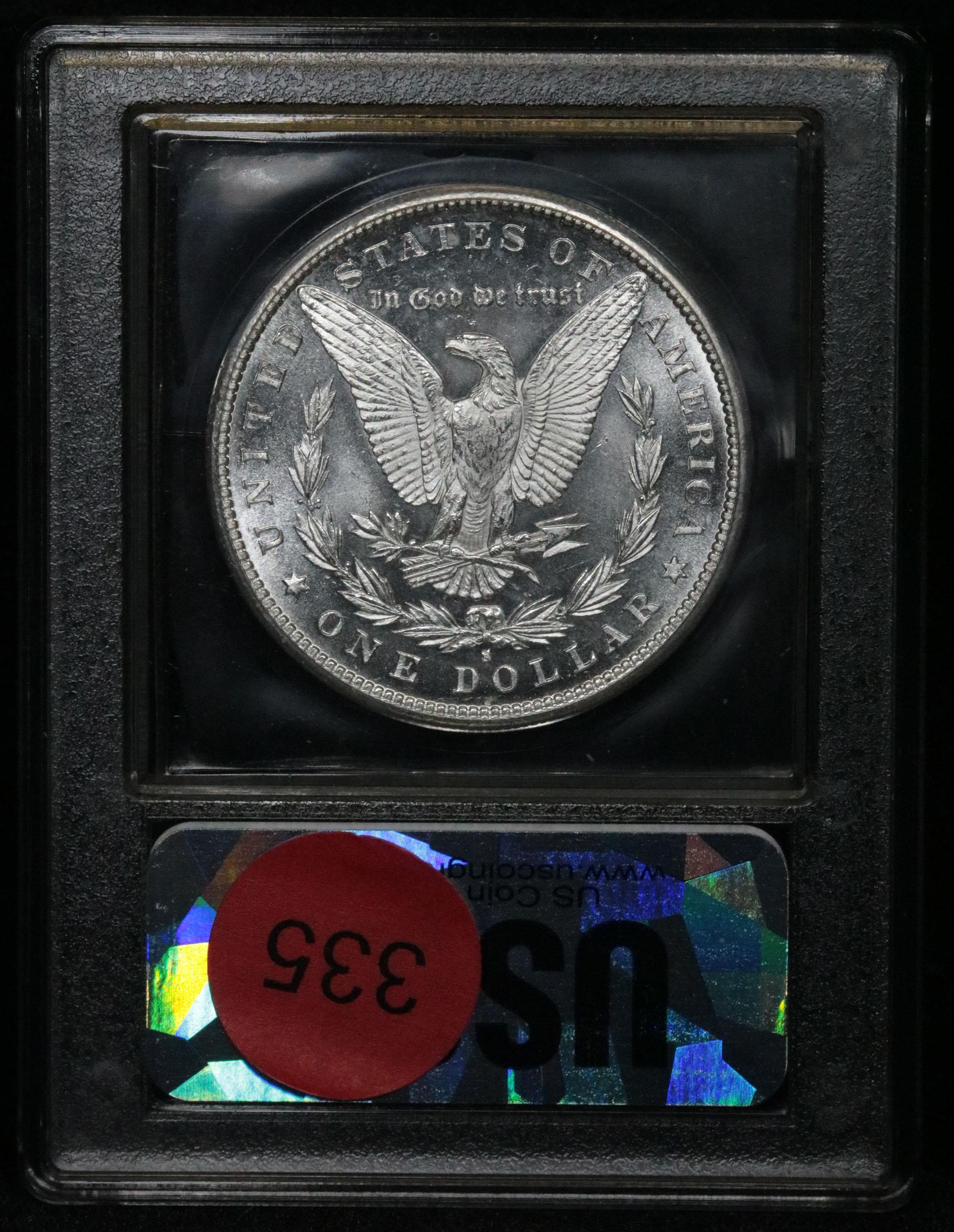 ***Auction Highlight*** 1880-s Morgan Dollar $1 Graded GEM++ PL by USCG (fc)