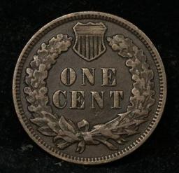 1909 Indian Cent 1c Grades vf++