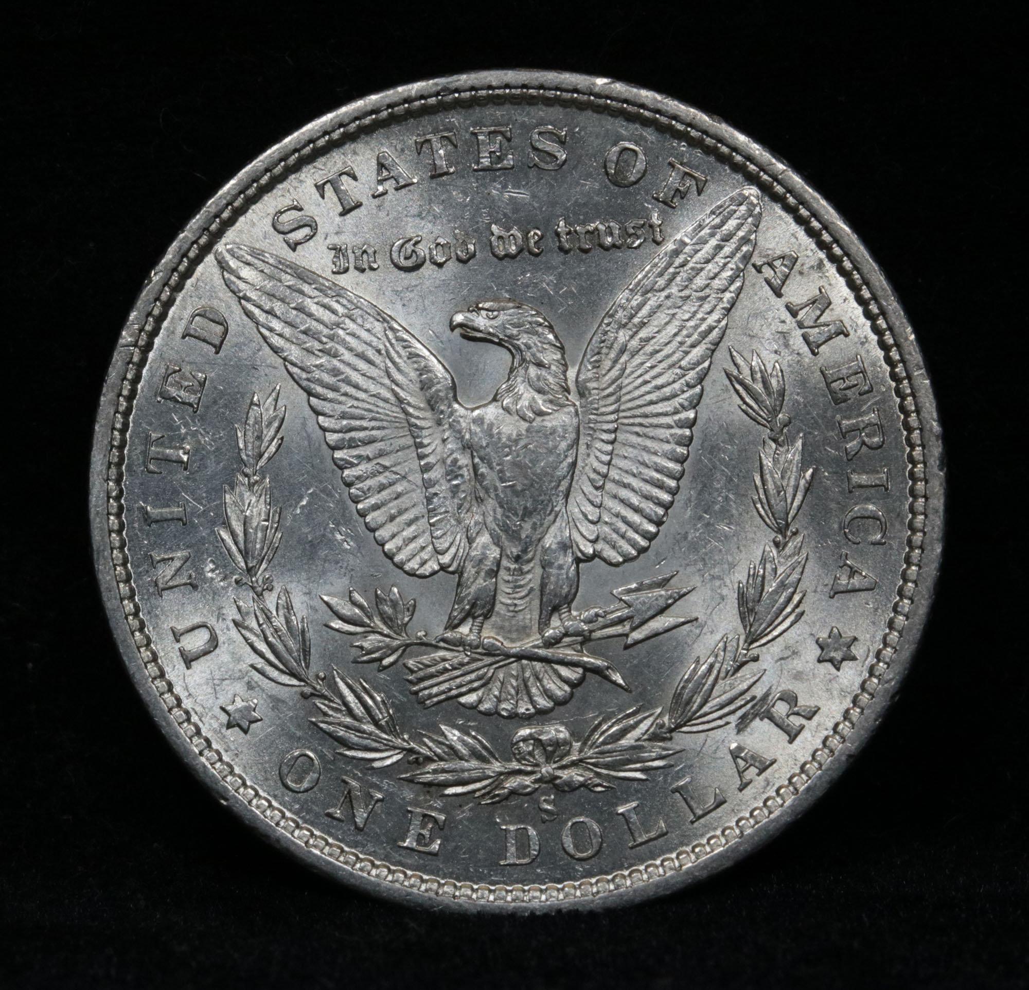 1880-s Morgan Dollar $1 Grades Select Unc