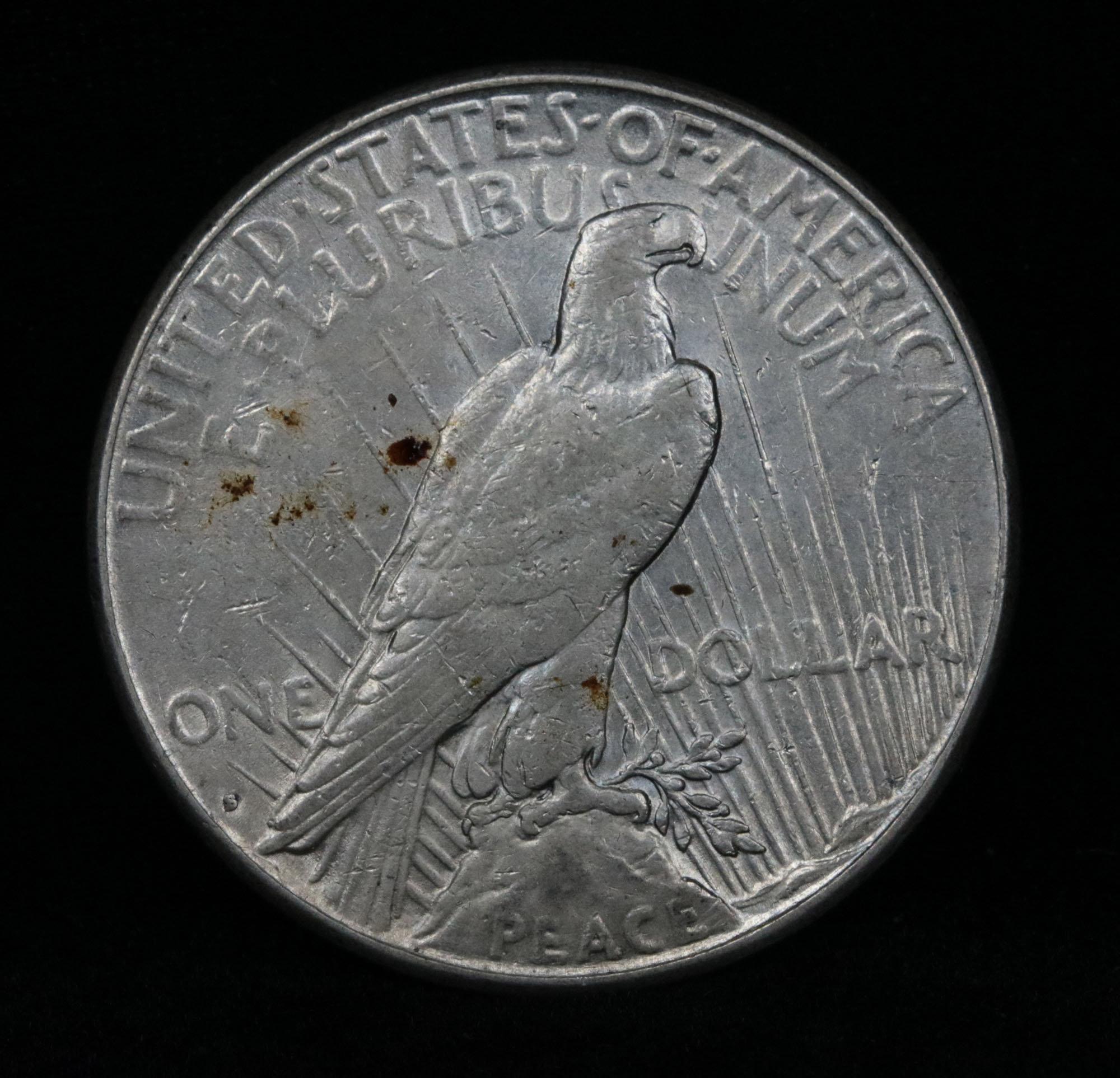 1928-s Peace Dollar $1 Grades xf+