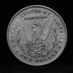 1878-p 7tf Morgan Dollar $1 Grades xf+