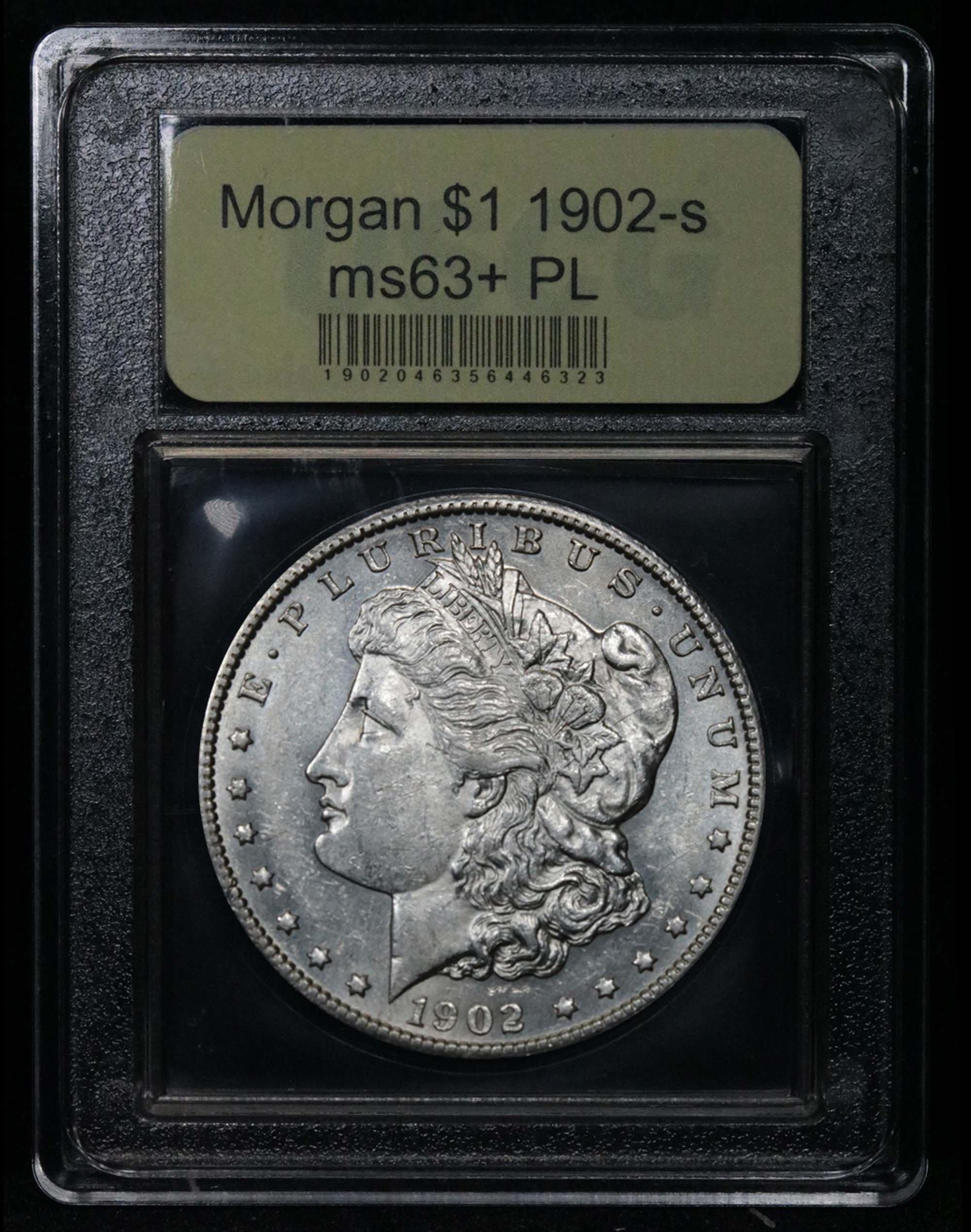 ***Auction Highlight*** 1902-s Morgan Dollar $1 Graded Select Unc+ PL by USCG (fc)