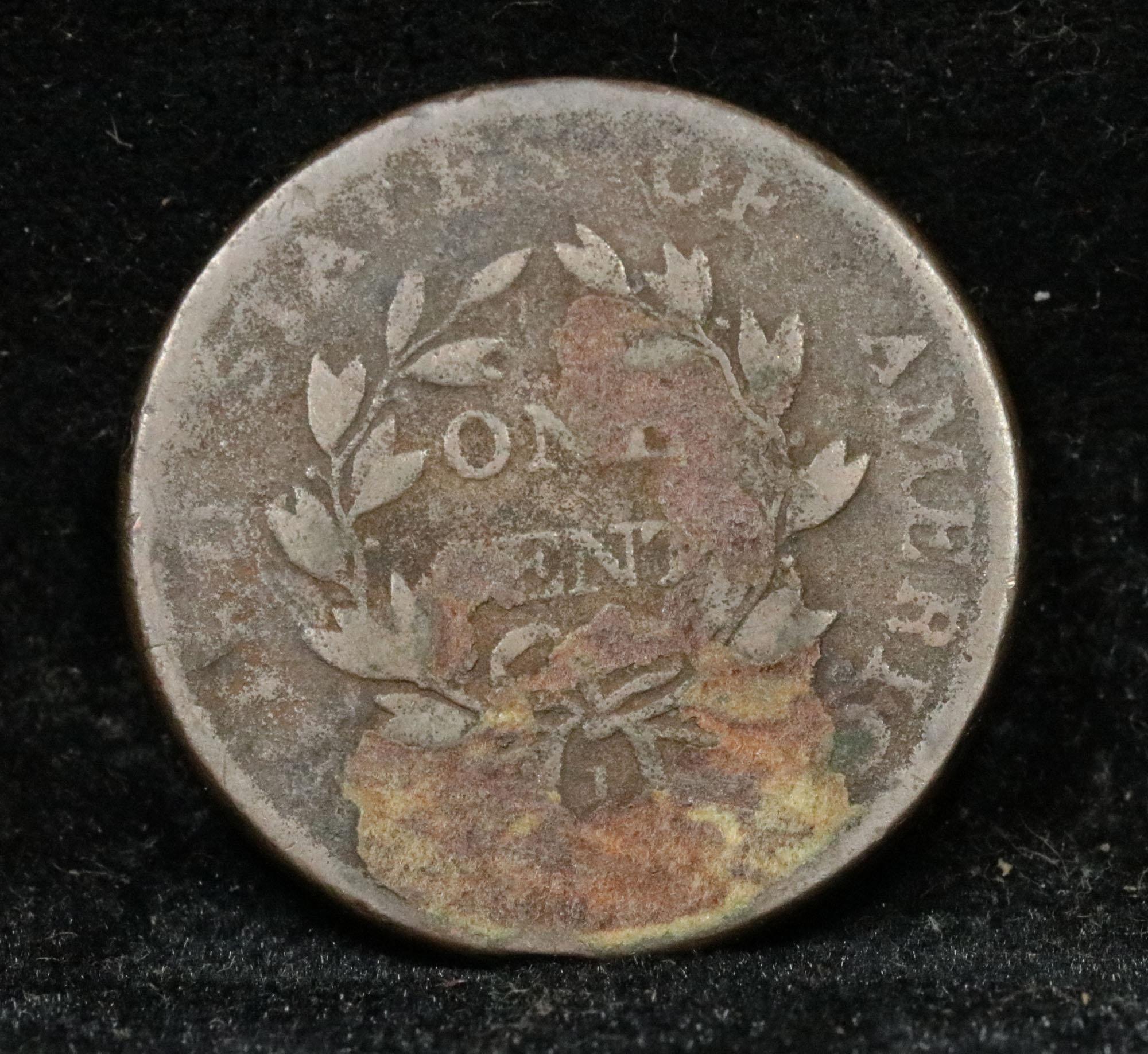 1805 Draped Bust Large Cent 1c Grades vg, very good