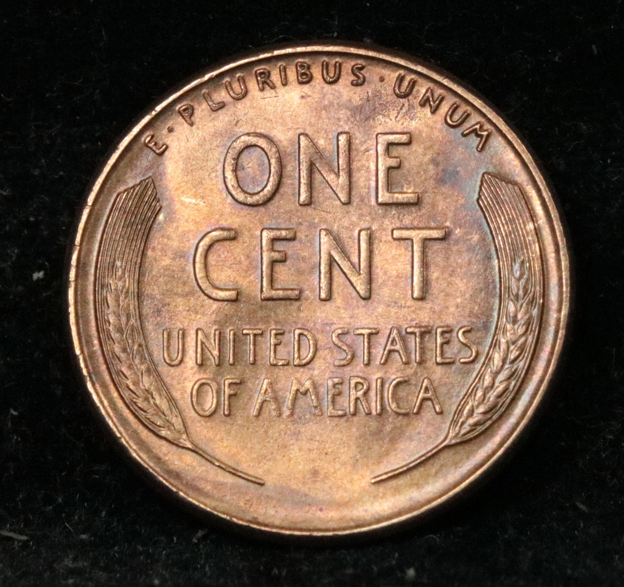 1929-s Lincoln Cent 1c Grades Choice+ Unc RD (fc)