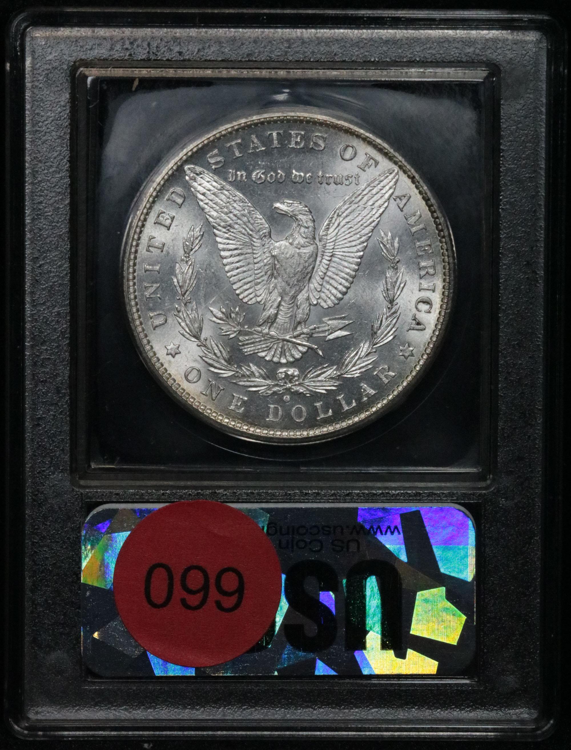 ***Auction Highlight*** 1880-o Morgan Dollar $1 Graded Choice+ Unc by USCG (fc)