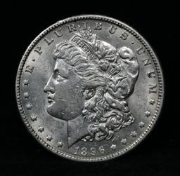 ***Auction Highlight*** Key date 1896-o Morgan Dollar $1 Graded Select Unc by USCG (fc)