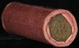 Indian Cent Roll, 1899 on one end and a vf reverse on the other Grades Above Average circ (fc)