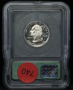 1999-s Philadelphia Silver State Quarter 25c Graded pr69 DCAM By ICG