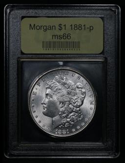 ***Auction Highlight*** 1881-p Morgan Dollar $1 Graded GEM+ Unc by USCG (fc)