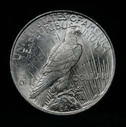 1922-p Peace Dollar $1 Grades Select Unc