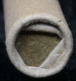 ***Auction Highlight*** 1859 solid date roll Indian Cent 1c circulated (fc)