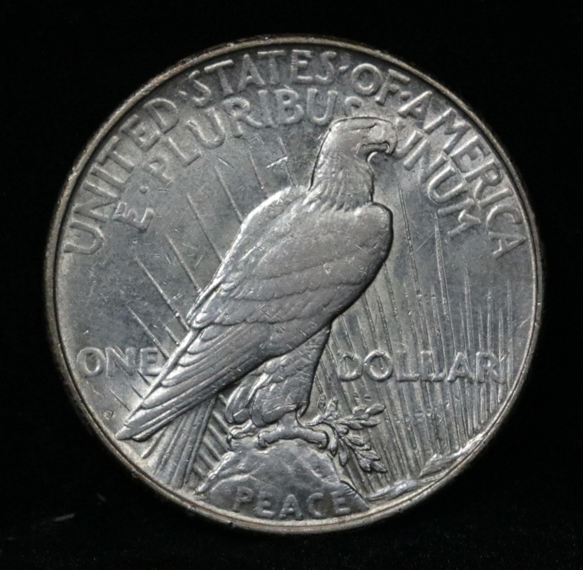 1934-d Peace Dollar $1 Grades Choice AU/BU Slider