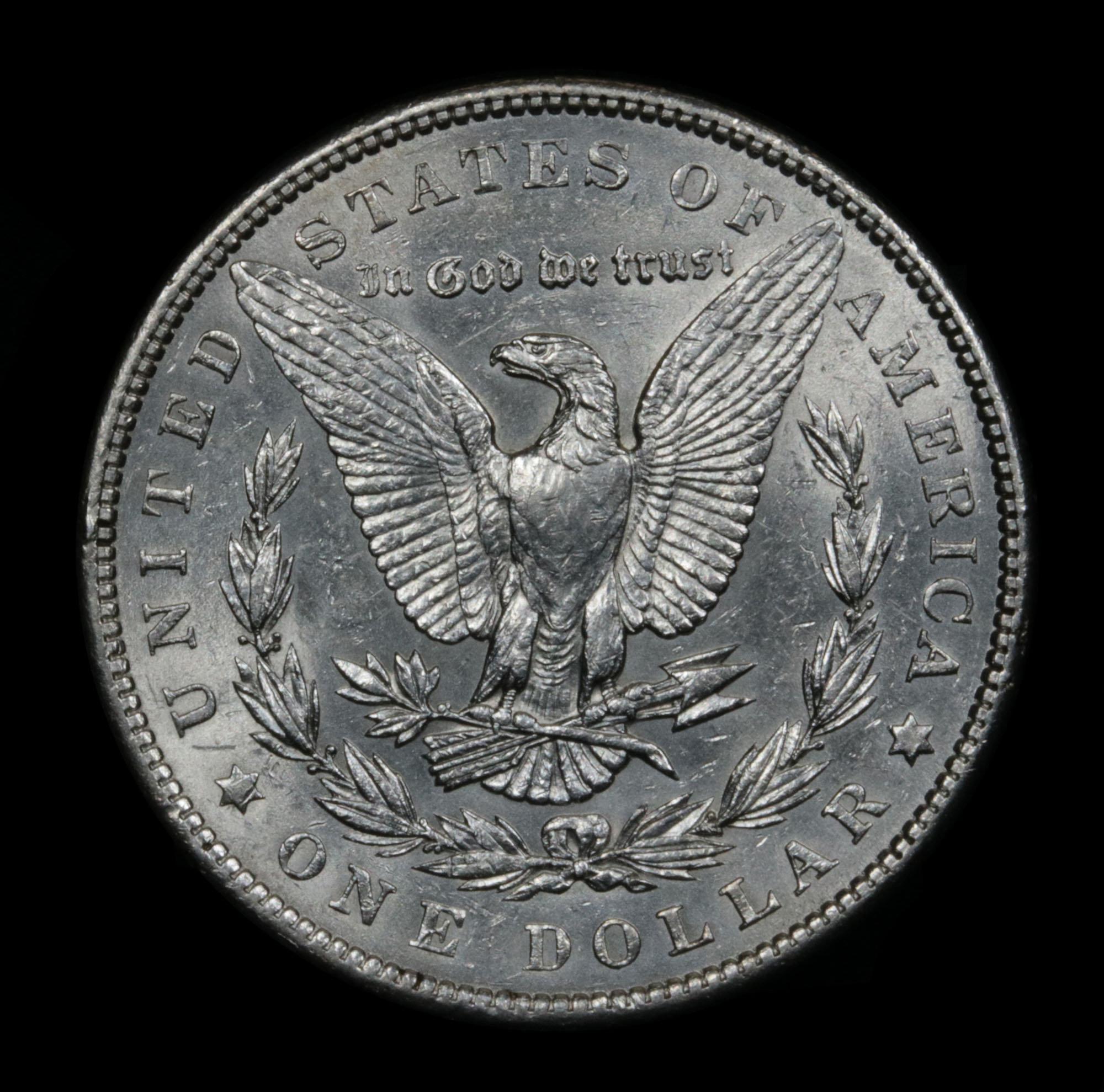 ***Auction Highlight*** 1901-p Morgan Dollar $1 Graded Select Unc by USCG (fc)