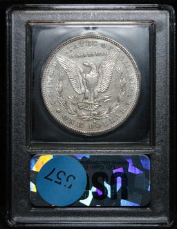 ***Auction Highlight*** Key date 1884-s Morgan Dollar $1 Graded Choice AU by USCG (fc)