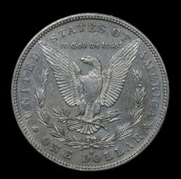 ***Auction Highlight*** Key date 1884-s Morgan Dollar $1 Graded Choice AU by USCG (fc)