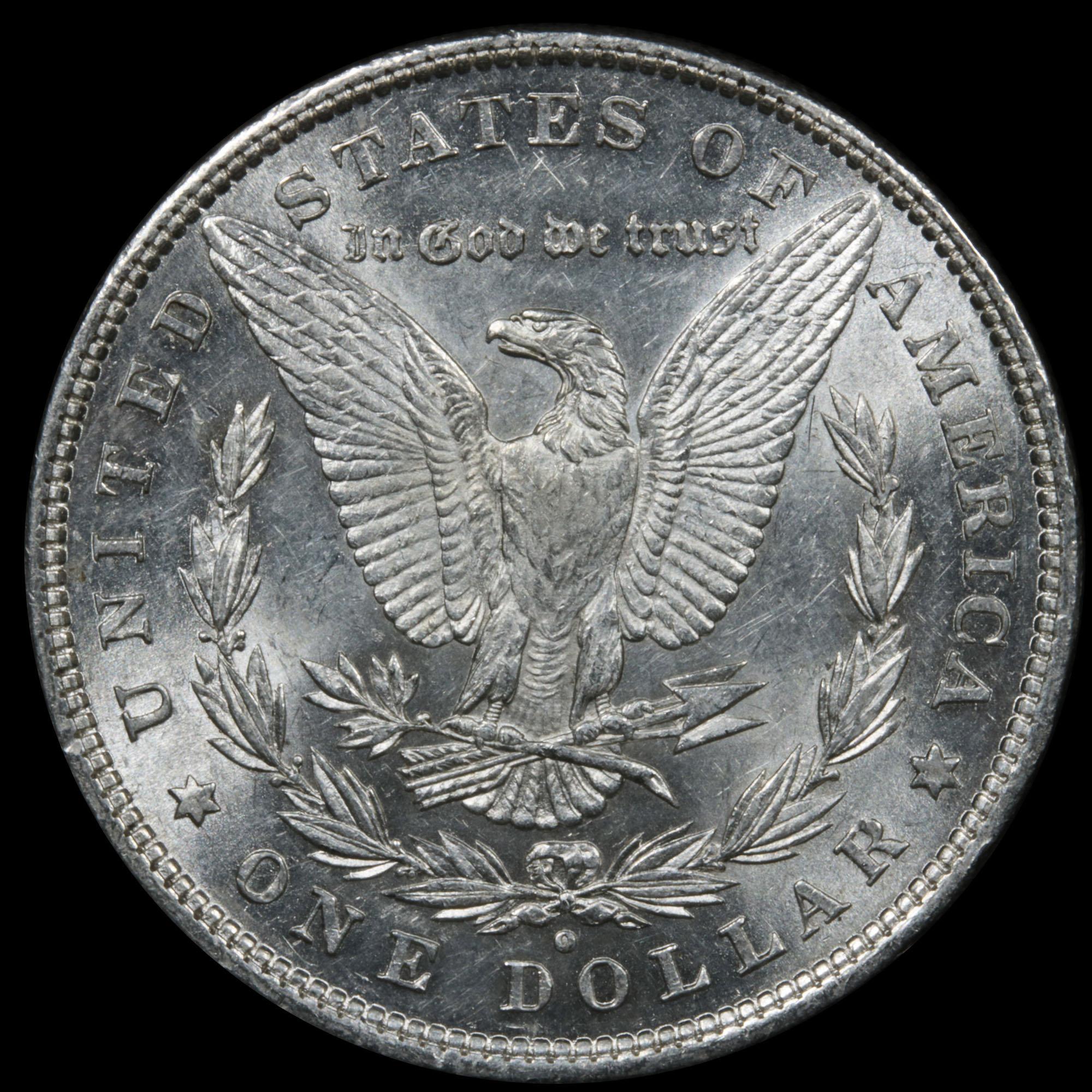 ***Auction Highlight*** 1880-o Morgan Dollar $1 Graded Select+ Unc by USCG (fc)