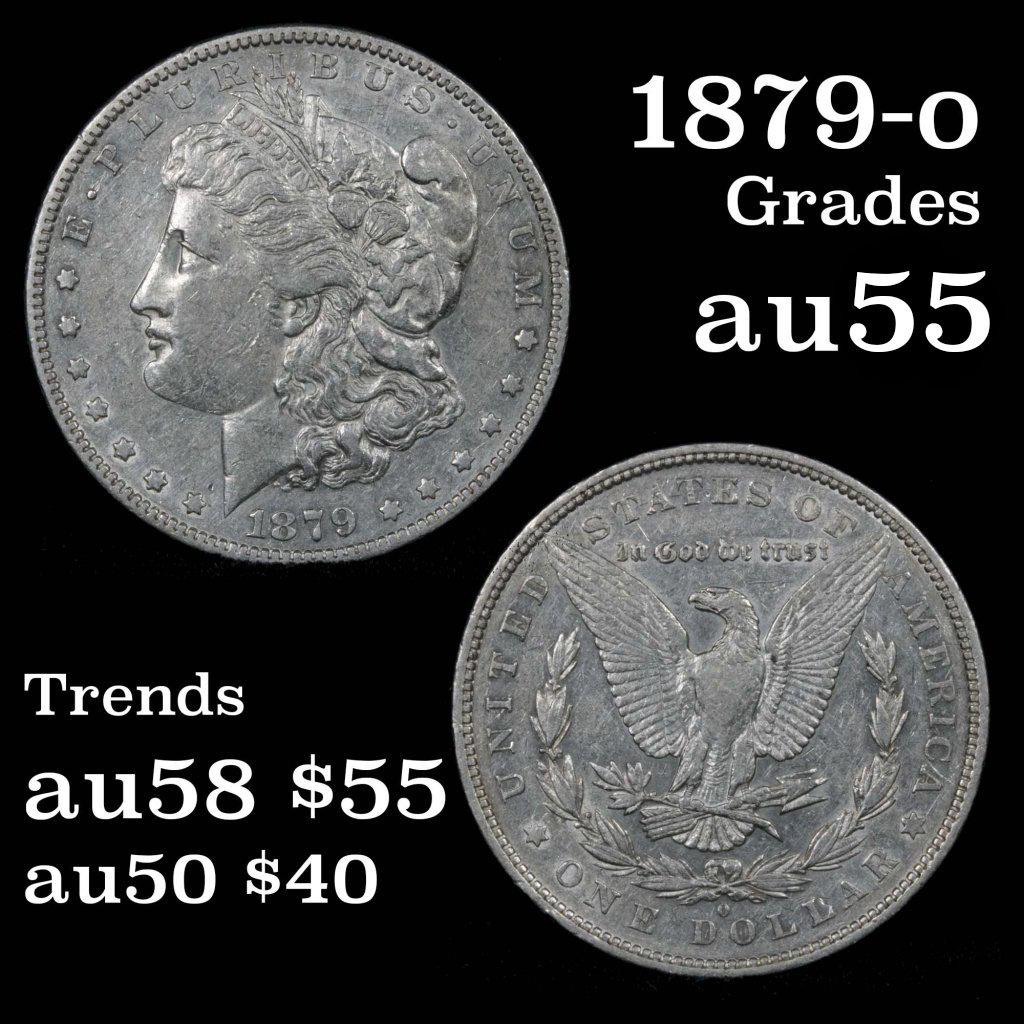 1879-o Morgan Dollar $1 Grades Choice AU