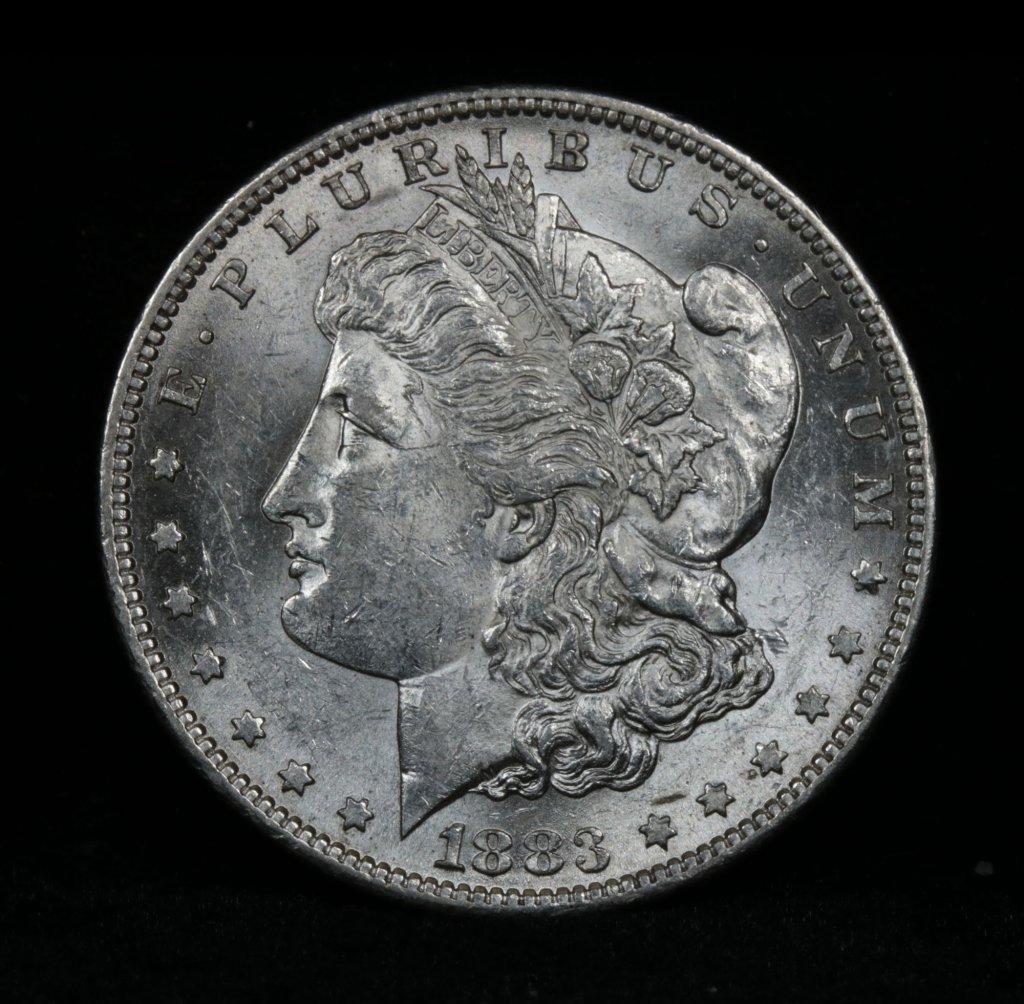 ***Auction Highlight*** 1883-s Morgan Dollar $1 Graded Select Unc by USCG