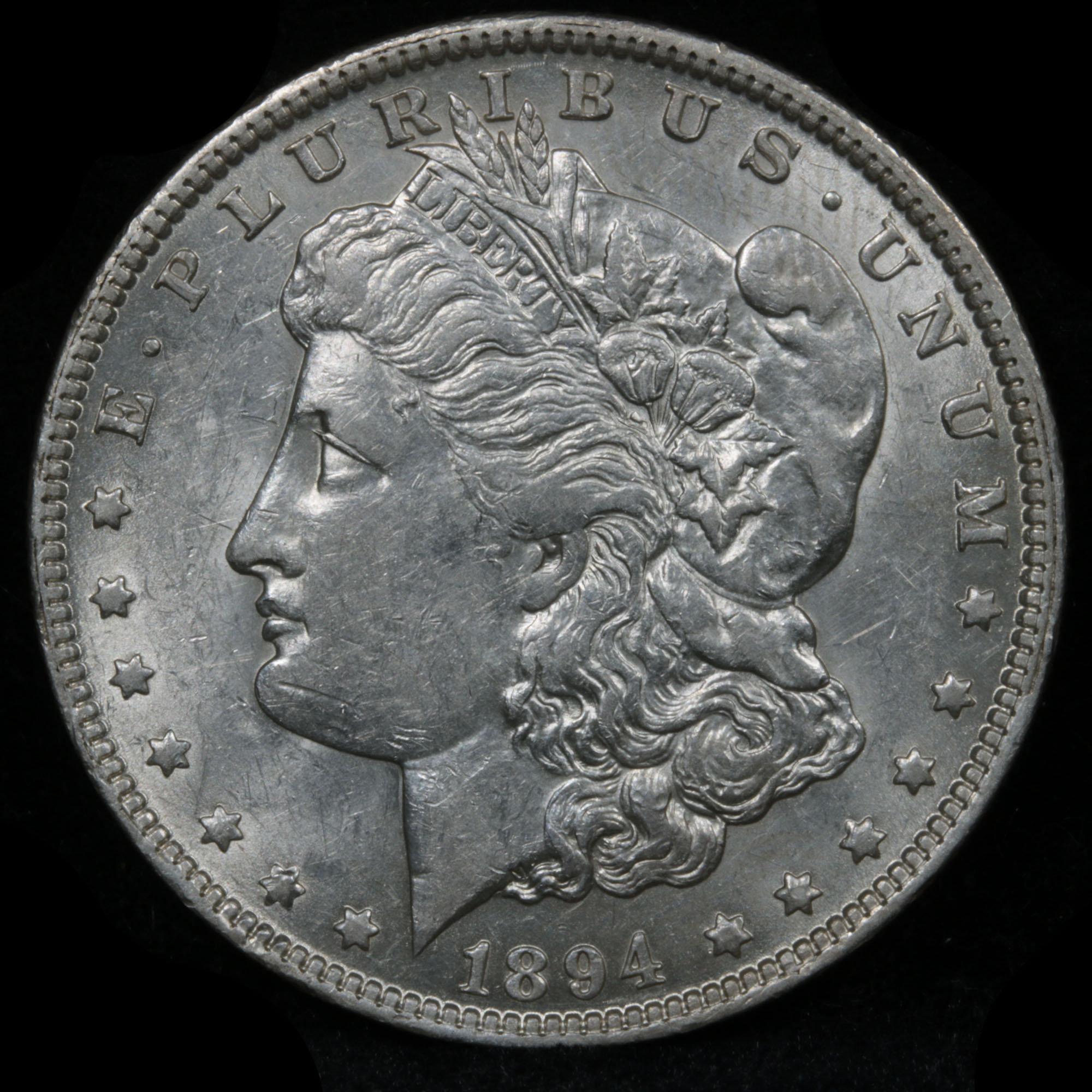 ***Auction Highlight*** 1894-o Morgan Dollar $1 Graded Select+ Unc by USCG (fc)