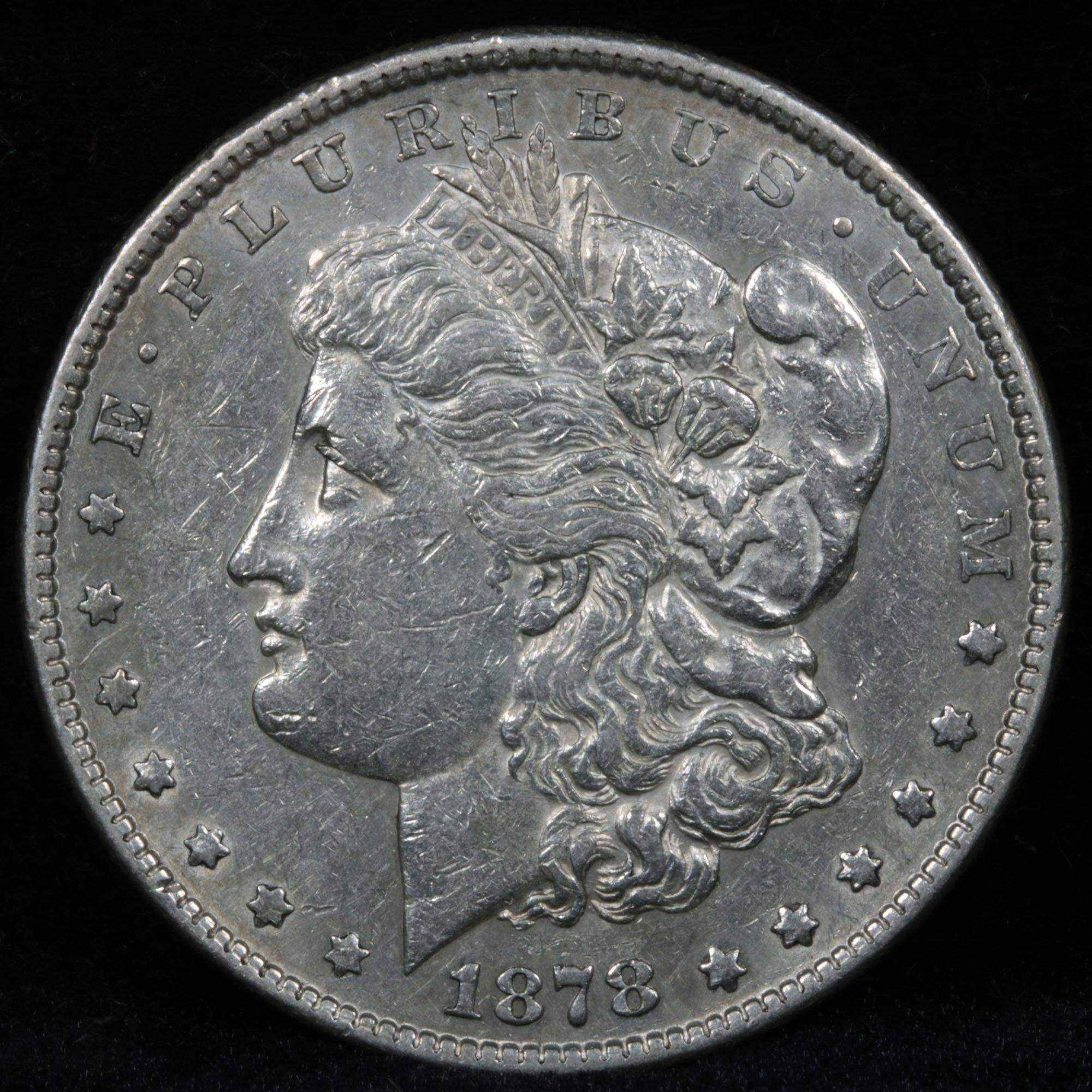 1878-s Morgan Dollar $1 Grades Select AU