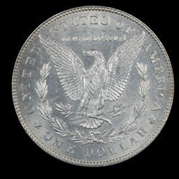 ***Auction Highlight*** 1878-p 7tf Morgan Dollar $1 Graded Choice Unc+ PL by USCG (fc)