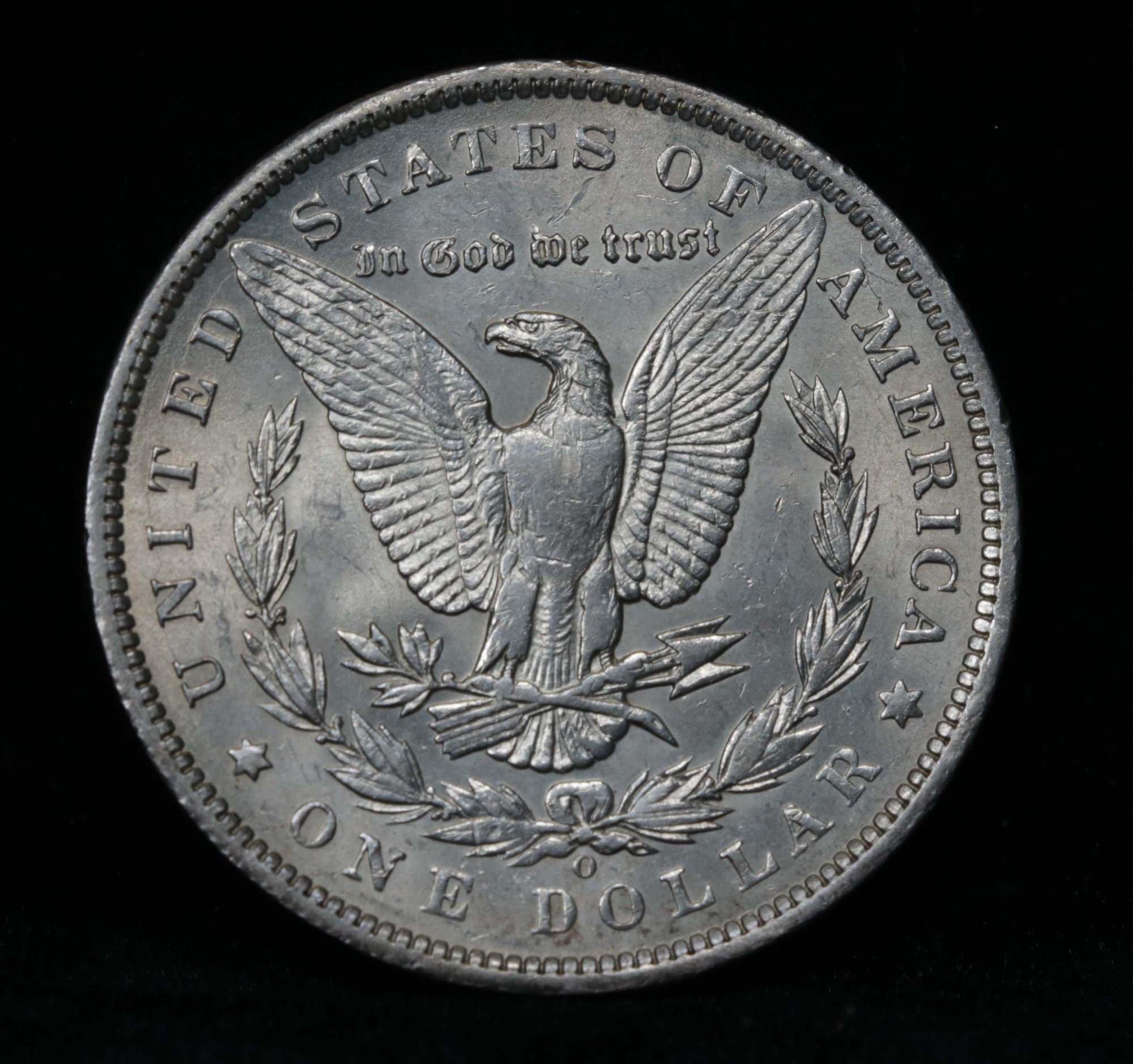 ***Auction Highlight*** Key date 1896-o Morgan Dollar $1 Graded Choice Unc By USCG All original (fc)