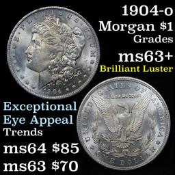 1904-o Morgan Dollar $1 Grades Select+ Unc