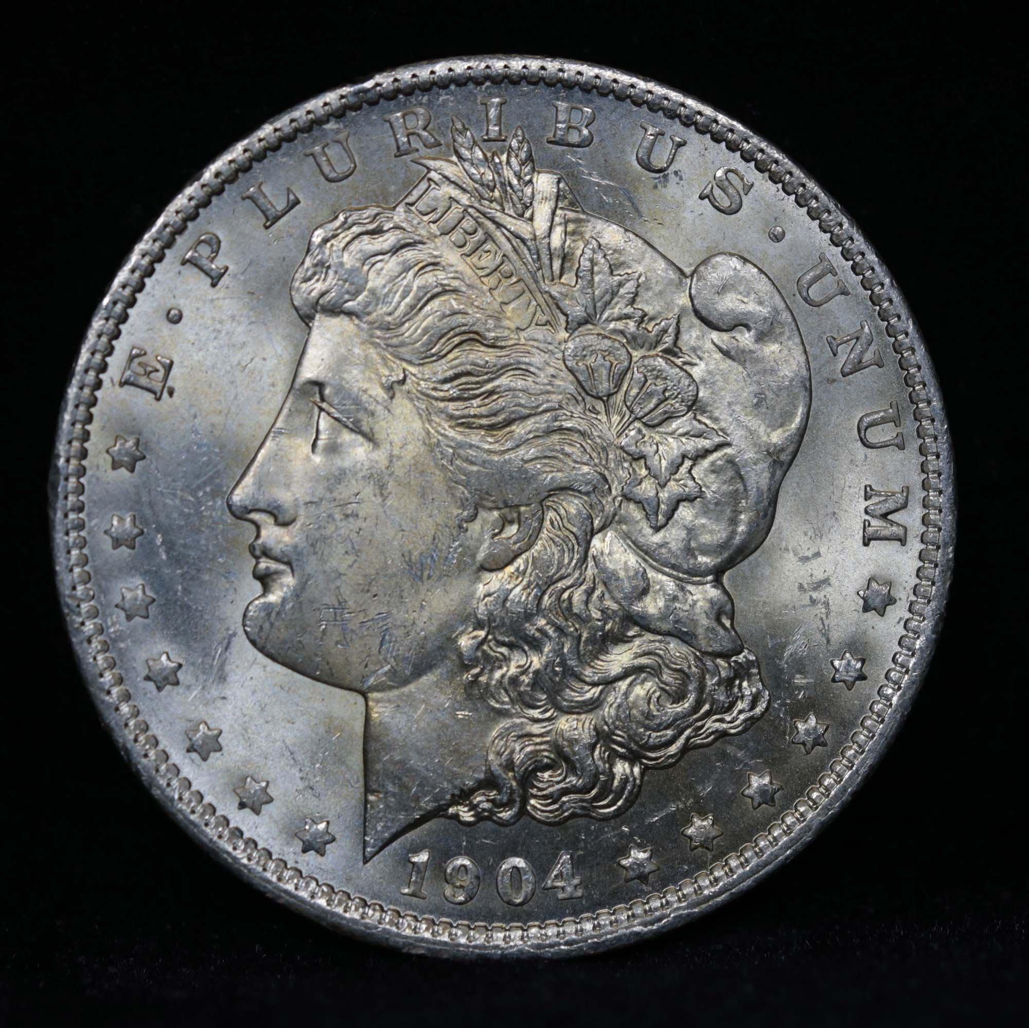 1904-o Morgan Dollar $1 Grades Select+ Unc