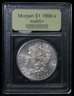 ***Auction Highlight*** 1898-s Morgan Dollar $1 Graded Gem+ Unc by USCG (fc)