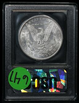 ***Auction Highlight*** Key date 1886-o Morgan $1 Graded Select+ Unc By USCG Ultra scarce (fc)