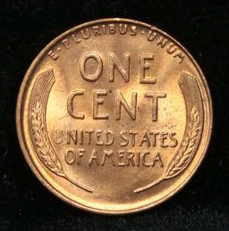 1937-d Lincoln Cent 1c Grades Choice+ Unc RD