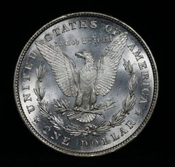 ***Auction Highlight*** 1878-p 8tf Morgan Dollar $1 Vam 18 Graded GEM Unc PL by USCG (fc)