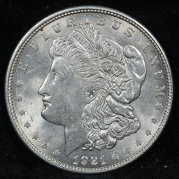 1921-d Morgan Dollar $1 Grades Choice Unc