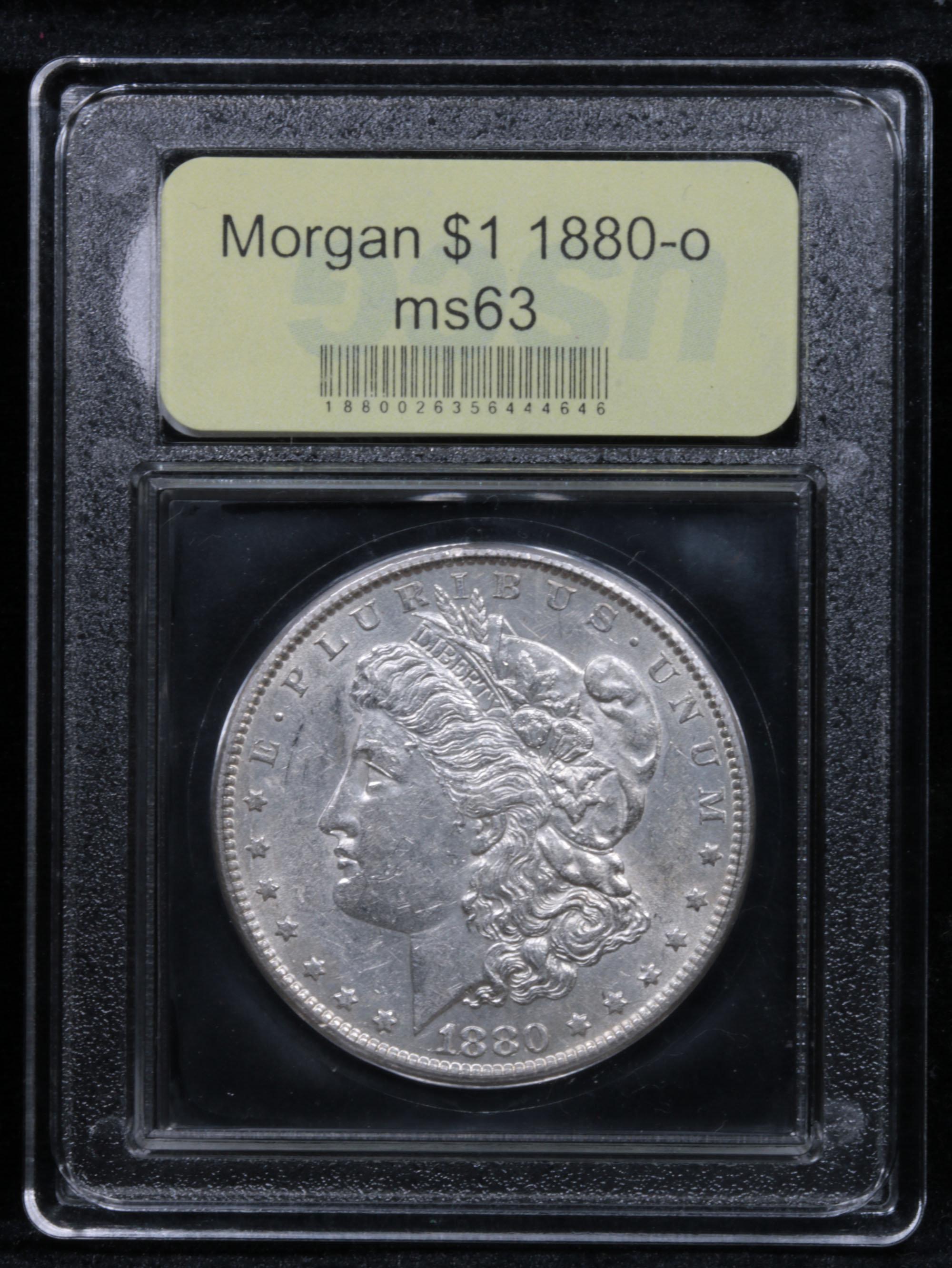 ***Auction Highlight*** 1880-o Morgan Dollar $1 Graded Select Unc by USCG (fc)