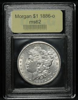 ***Auction Highlight*** Key Date 1886-o Morgan Dollar $1 Graded Select Unc by USCG (fc)