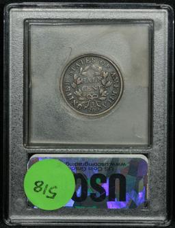 ***Auction Highlight*** 1803 Draped Bust Half Cent 1/2c Graded vf++ by USCG (fc)