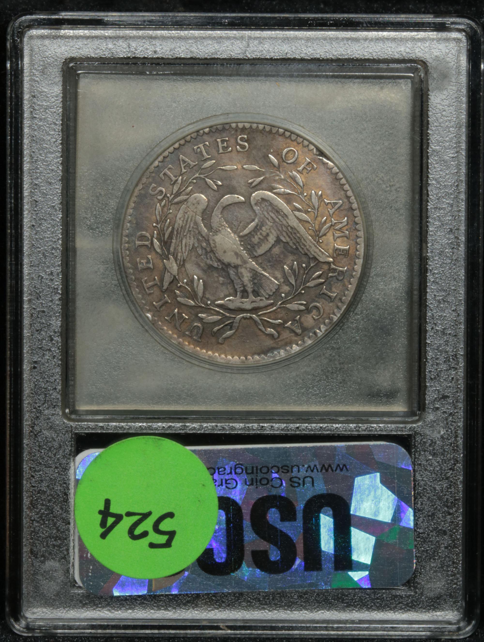 ***Auction Highlight*** 1795 Flowing Hair 50c Graded xf by USCG (fc)