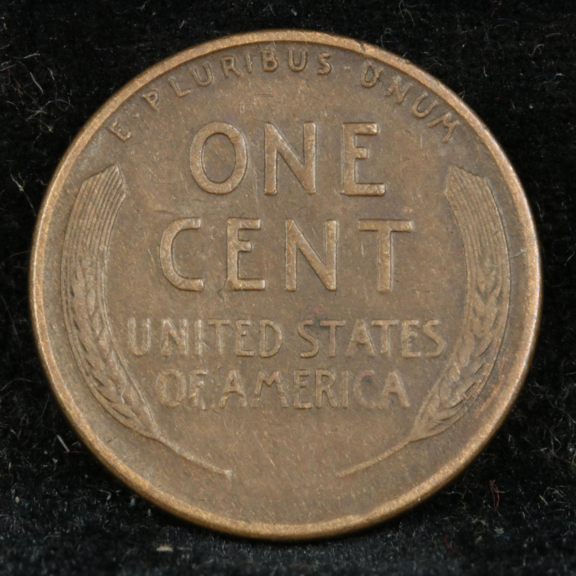 1923-s Lincoln Cent 1c Grades xf