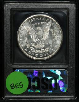 ***Auction Highlight*** 1921-d Morgan Dollar $1 Graded Choice Unc PL by USCG (fc)