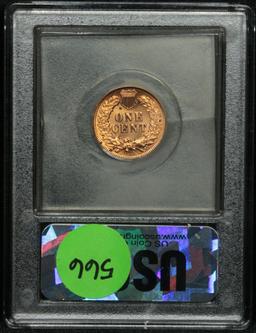 ***Auction Highlight*** 1888 Indian Cent 1c Graded GEM+ Unc RD by USCG (fc)