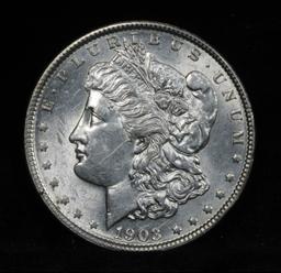 1903-p Morgan Dollar $1 Grades Select Unc